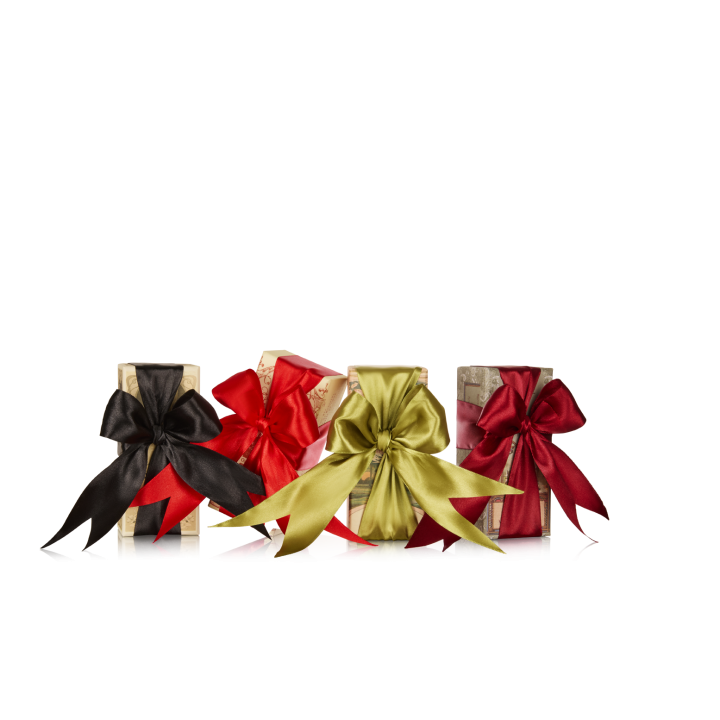 Ribbon gift packaging