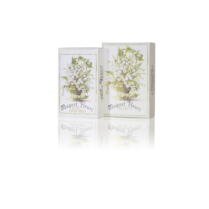 Savon Muguet Fleuri Oriza L. Legrand I Savon végétal, 125 grammes