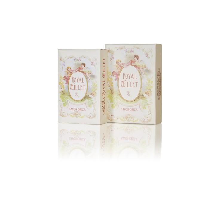 Savon de Royal Œillet Oriza L. Legrand I Savon végétal, 125 grammes