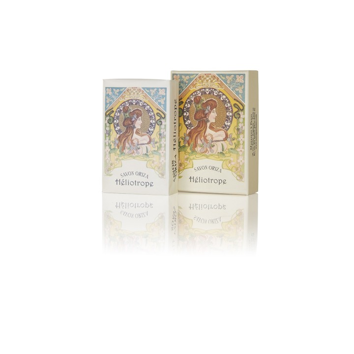 Savon Héliotrope Oriza L. Legrand I Savon végétal, 125 grammes